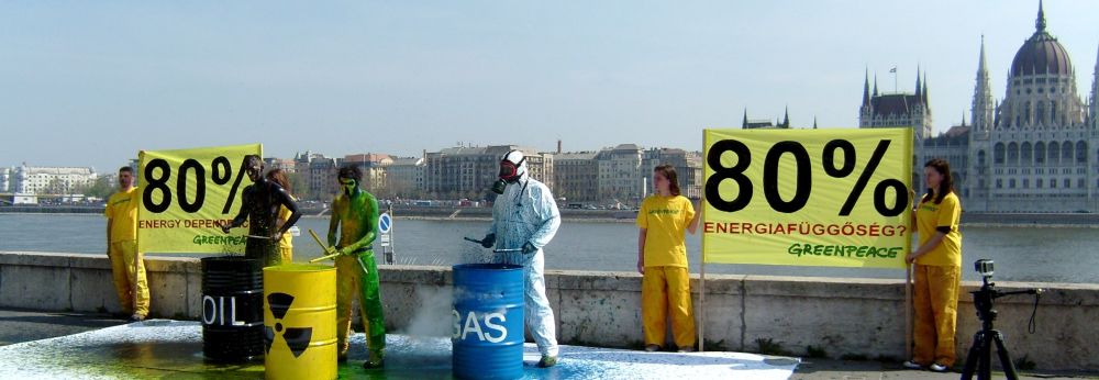 Greenpeace, show - függőség Greenpeace, show - függőség