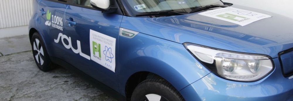Plyzat taxizshoz, elektromos tesztautval