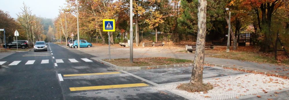 Megújult utak a lakótelepen Megújult utak a lakótelepen