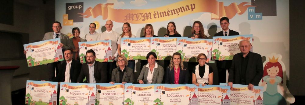 Gyermekkrhzakat s alaptvnyokat tmogat az MVM 