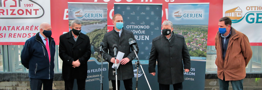 Bölcsőde és óvoda alapkőletétele Gerjenben Bölcsőde és óvoda alapkőletétele Gerjenben